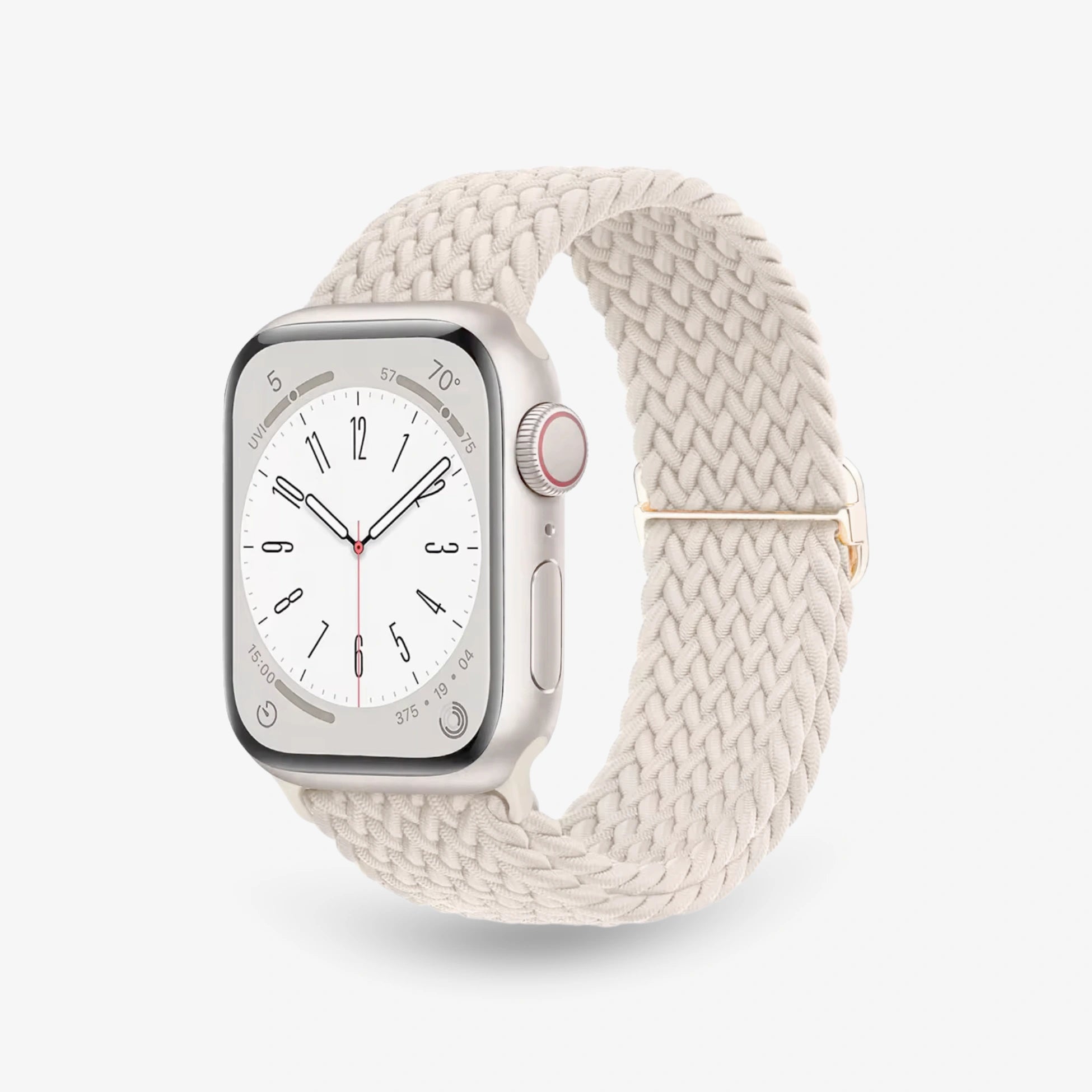 Breband Geflochtenes Loop Armband für Apple Watch in Sand #farbe_sand