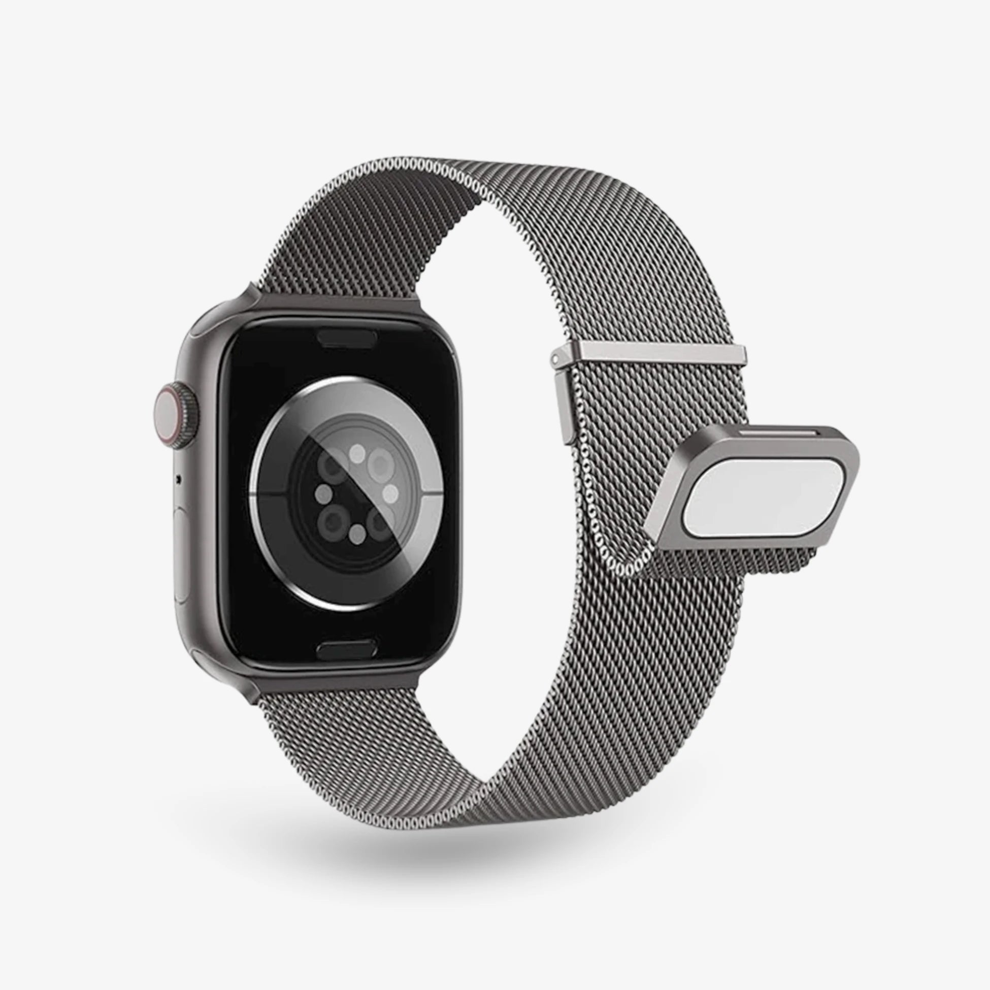 Apple Watch Milanaise Armband in farbe Spacegrau Magnet #farbe_Spacegrau