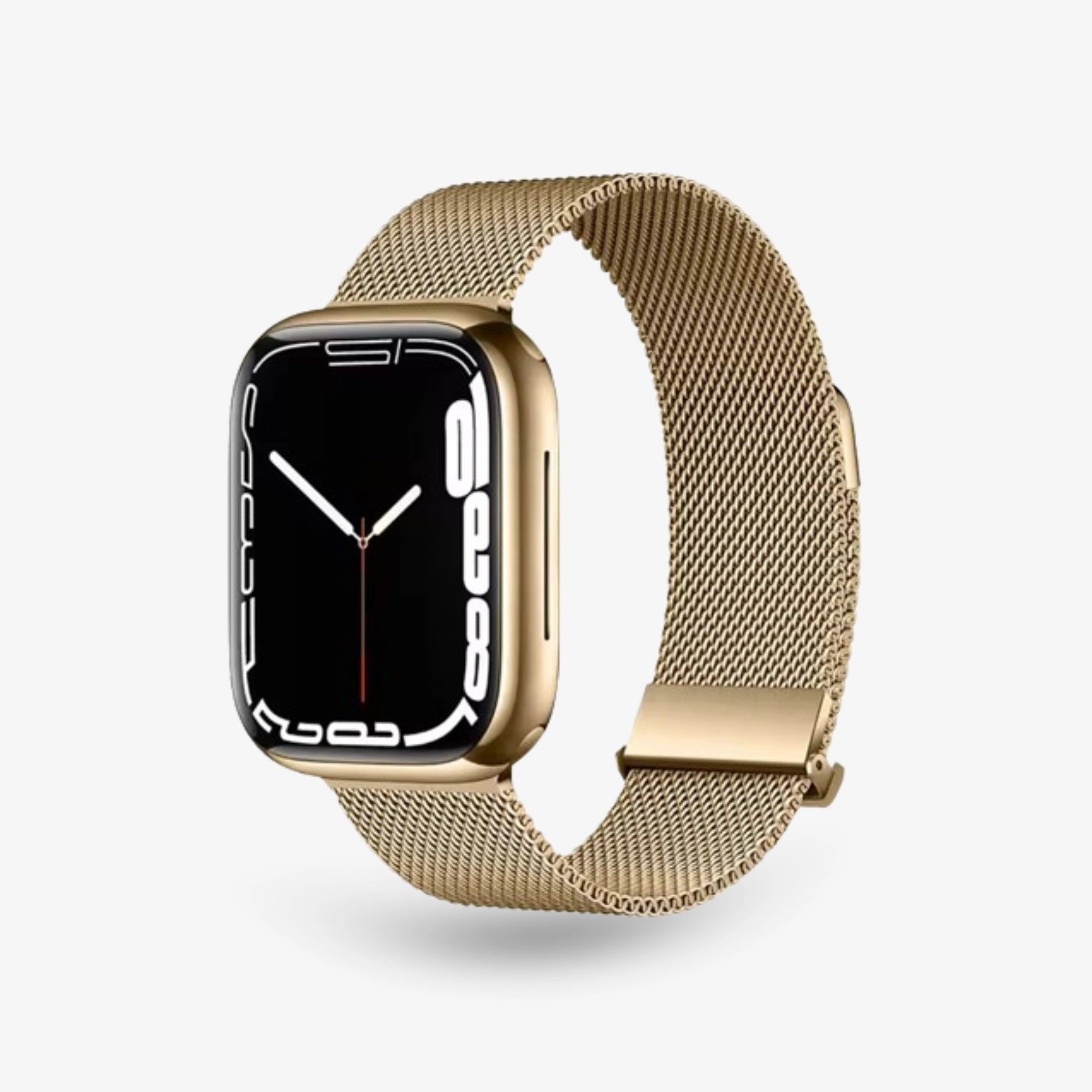 Apple Watch milanaise Armband in Gold #farbe_gold