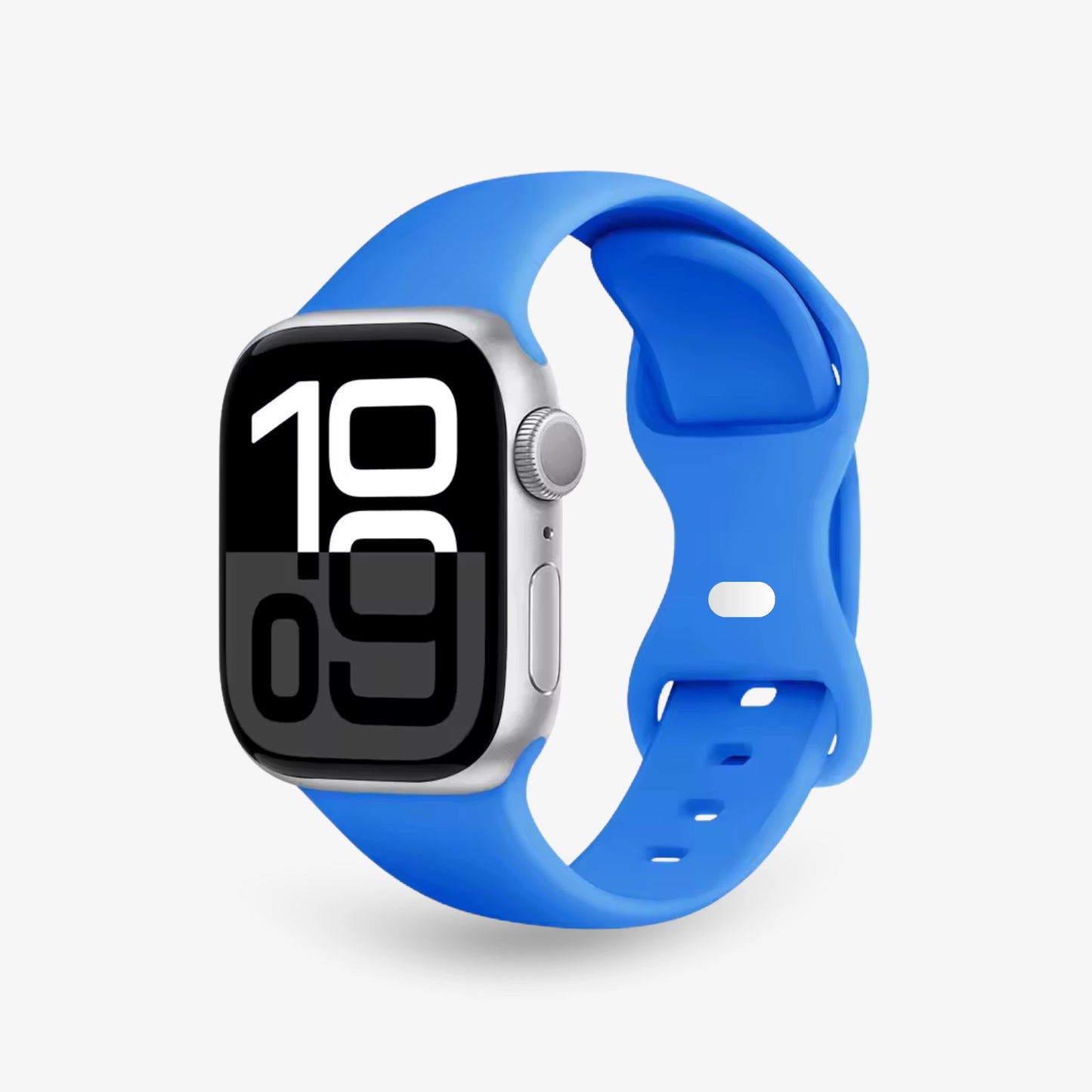 Apple Watch Silikon Armband #farbe_blau