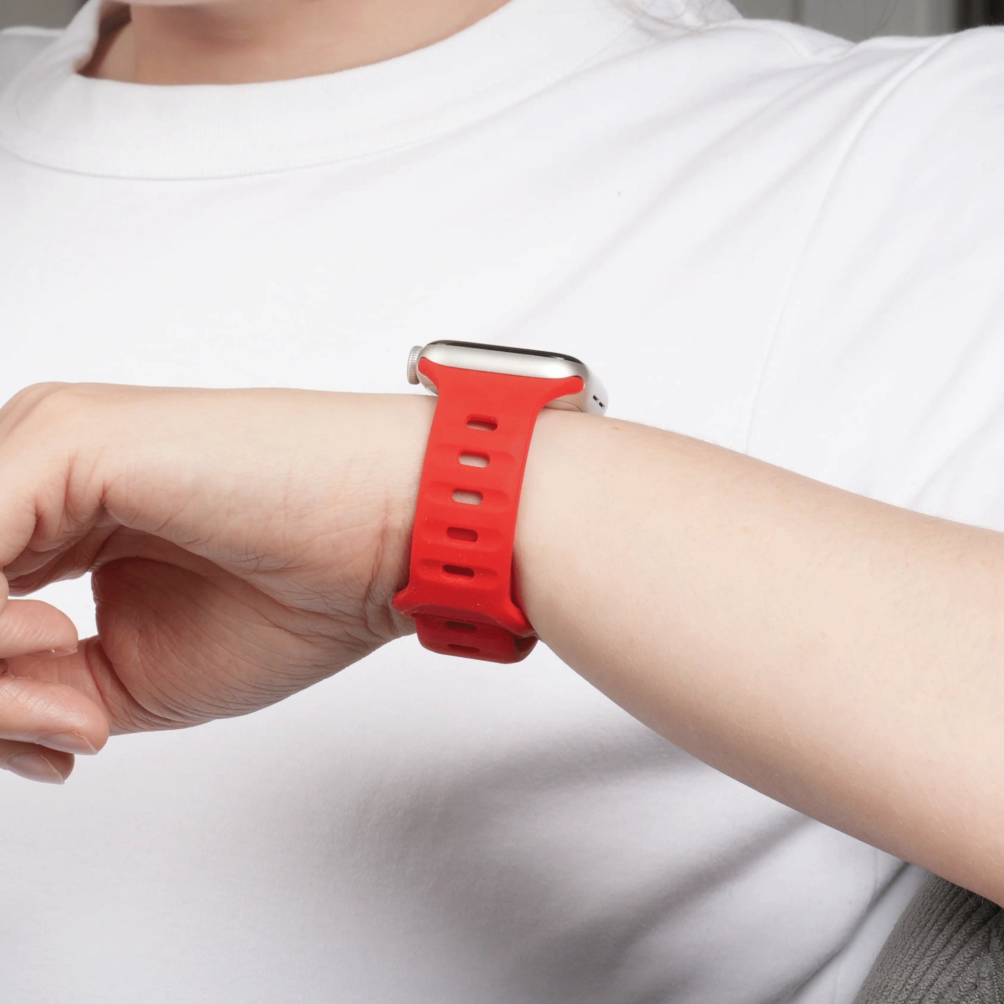 Apple Watch Active Armband farbe rot #farbe_rot