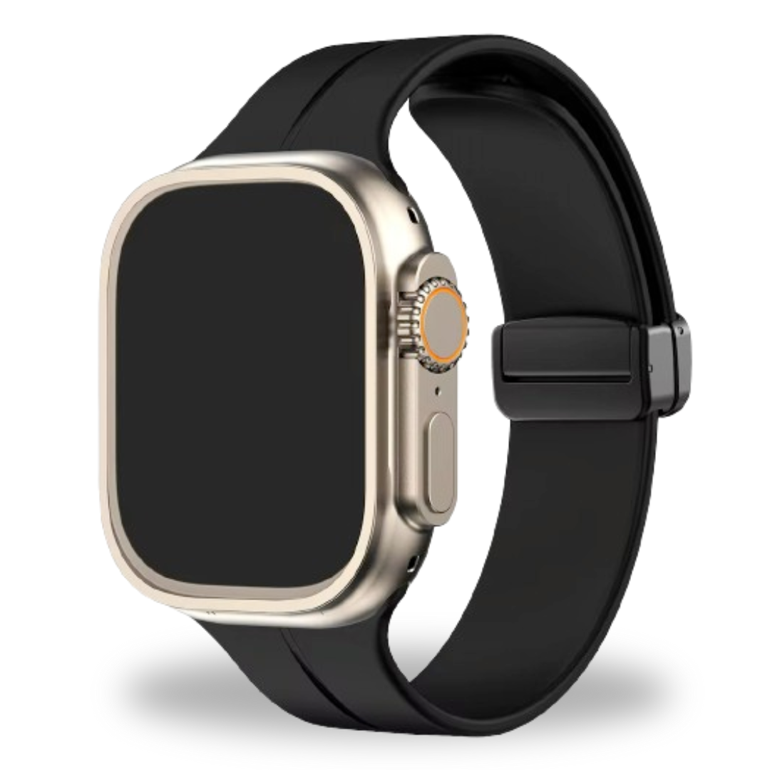 Breband Silikonarmband Magnet für Apple Watch