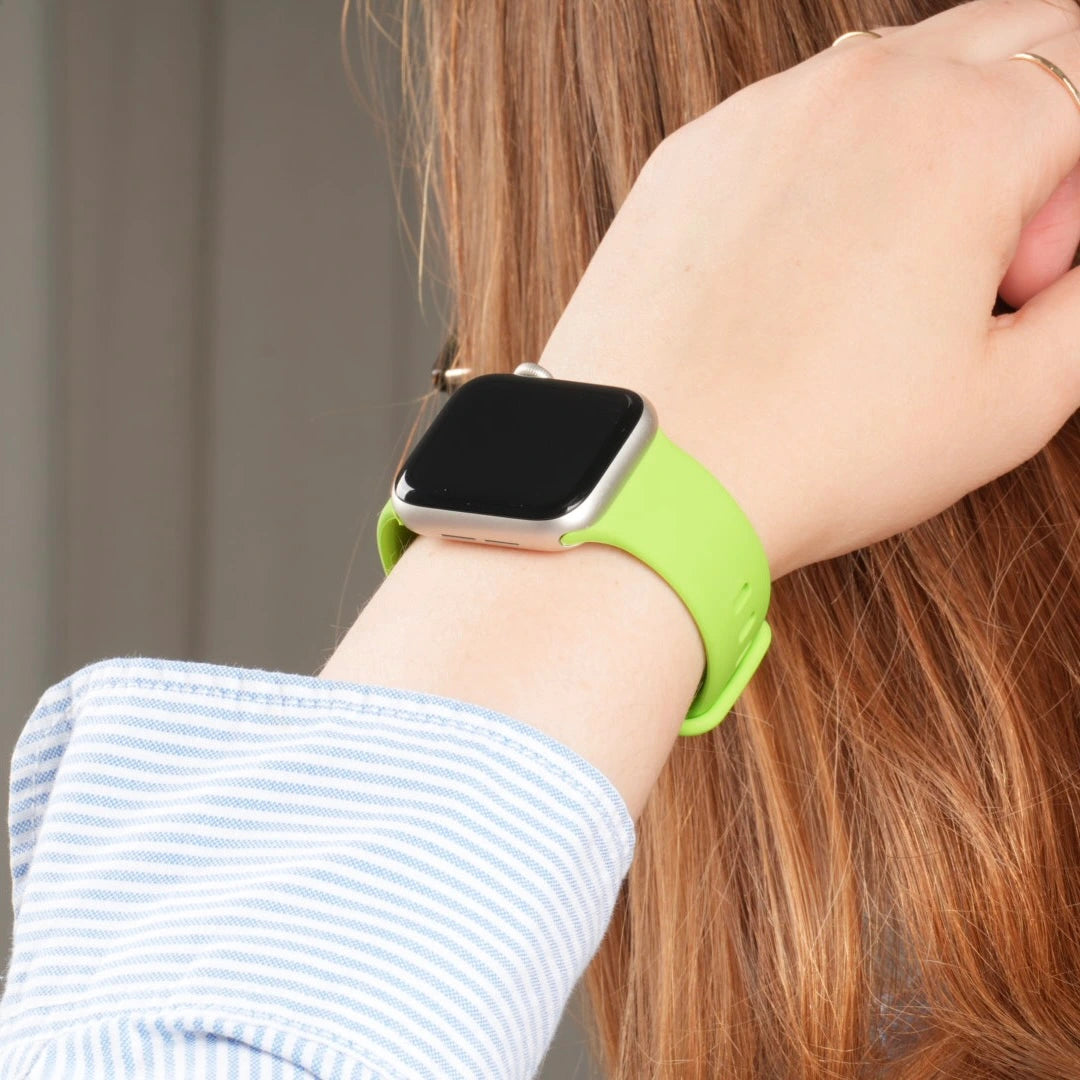 Breband Silikonarmband Butterfly Hellgrün – frisch & leicht #farbe_Hellgrün
