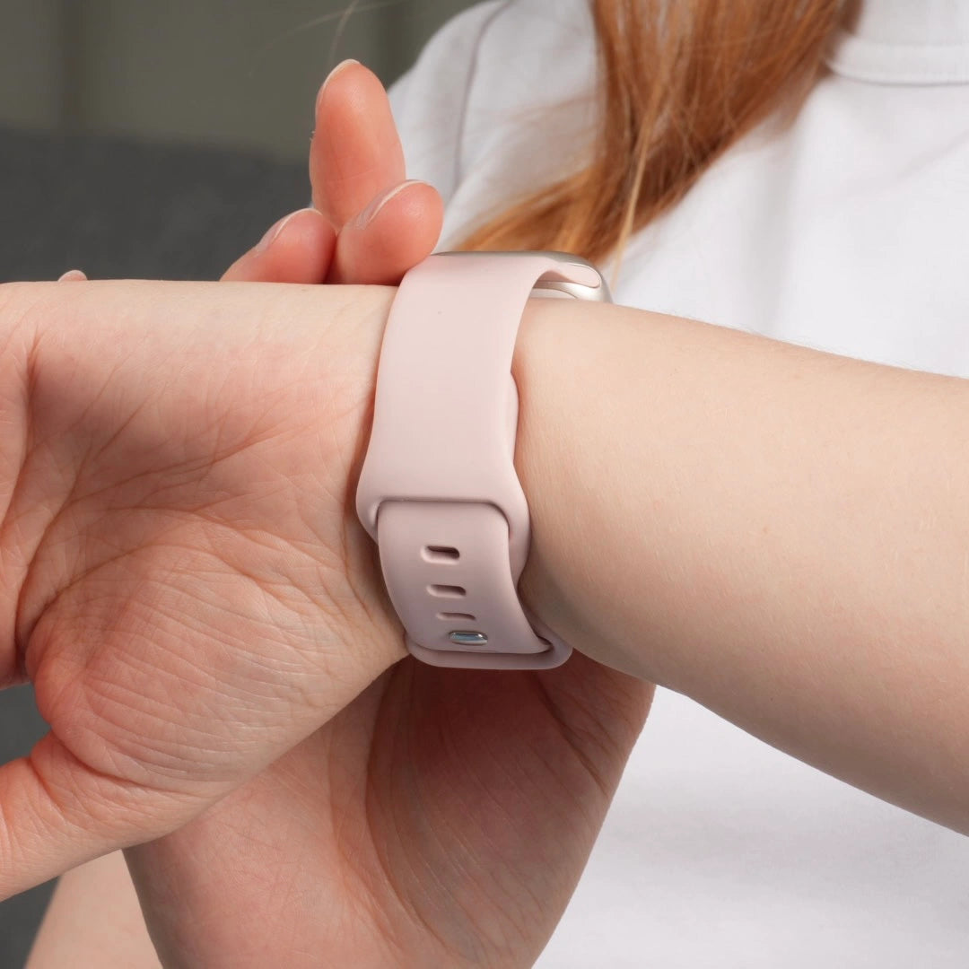 Breband Silikonarmband Butterfly Rosa – weich & stylisch #farbe_Rosa