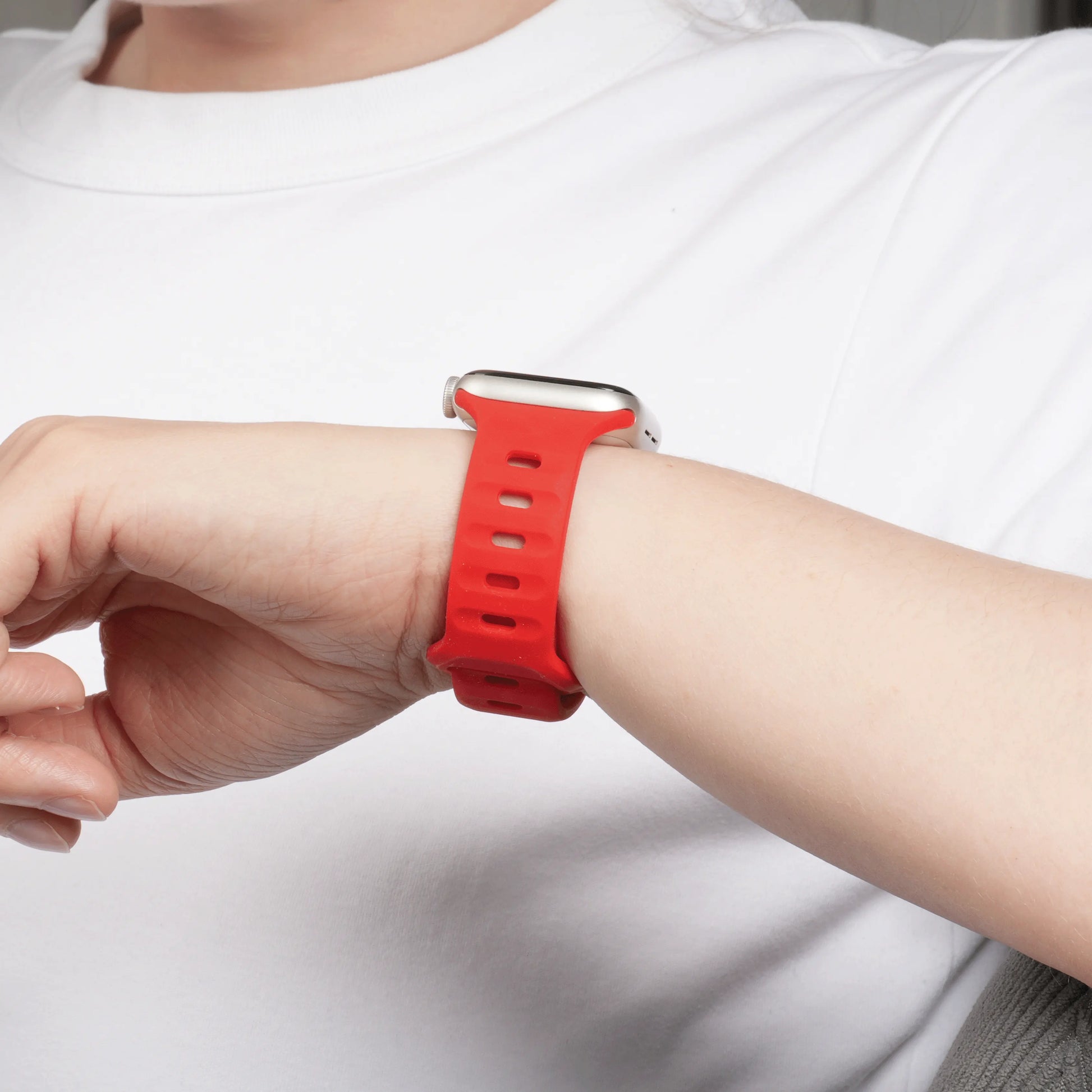 Apple Watch Active Armband farbe rot #farbe_rot