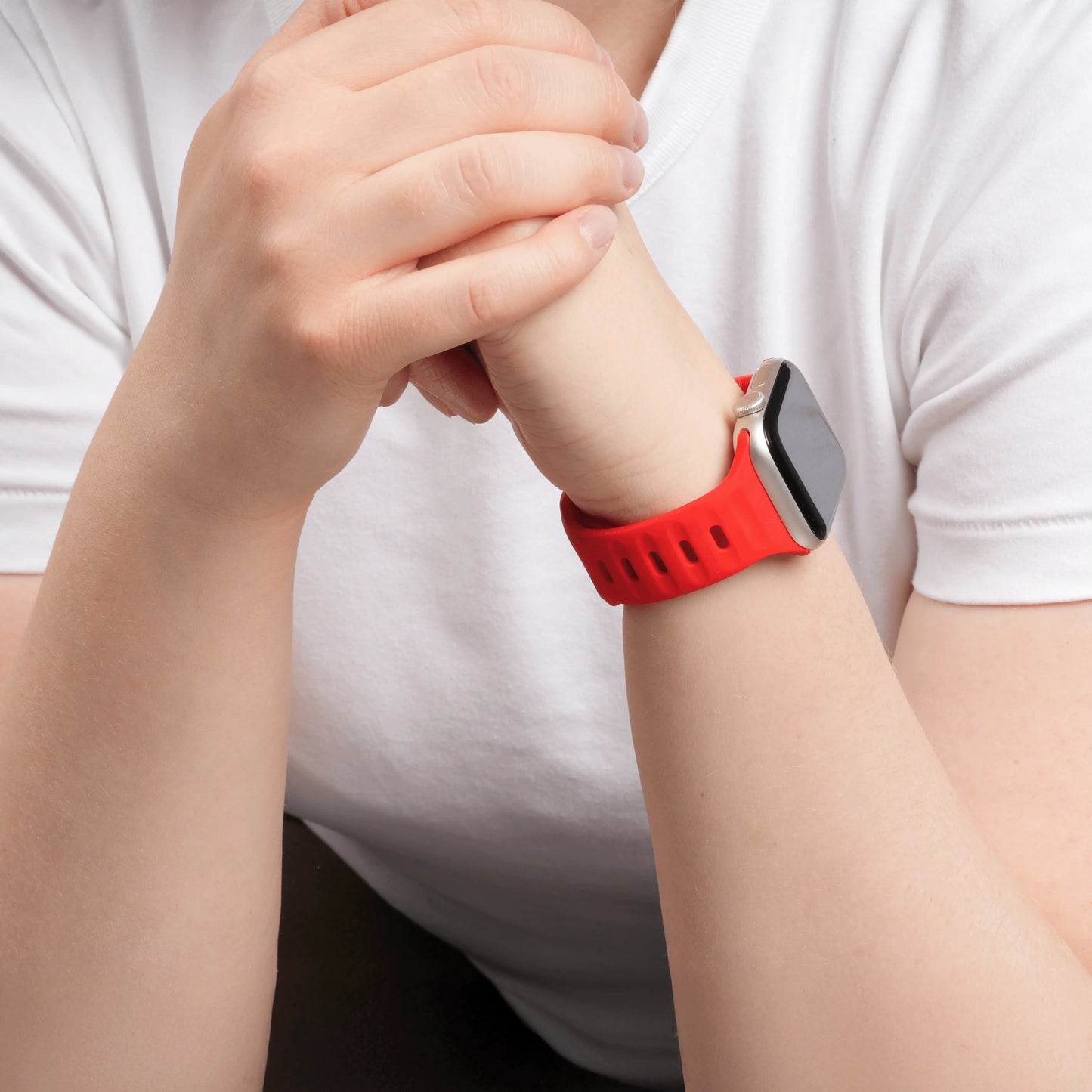 Apple Watch Active Armband rot #farbe_rot