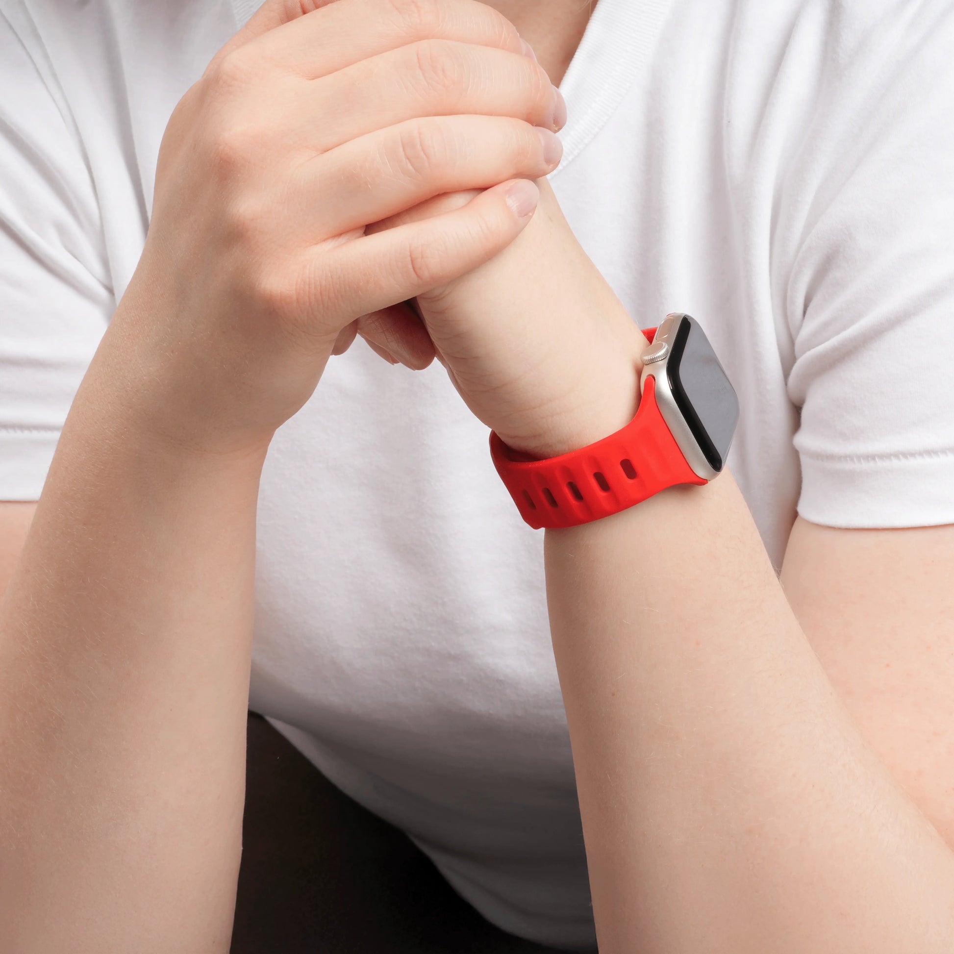 Apple Watch Active Armband rot #farbe_rot